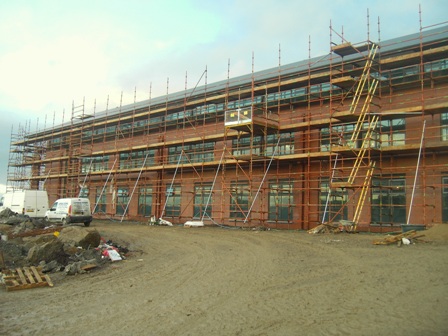 New School Site on December 2008